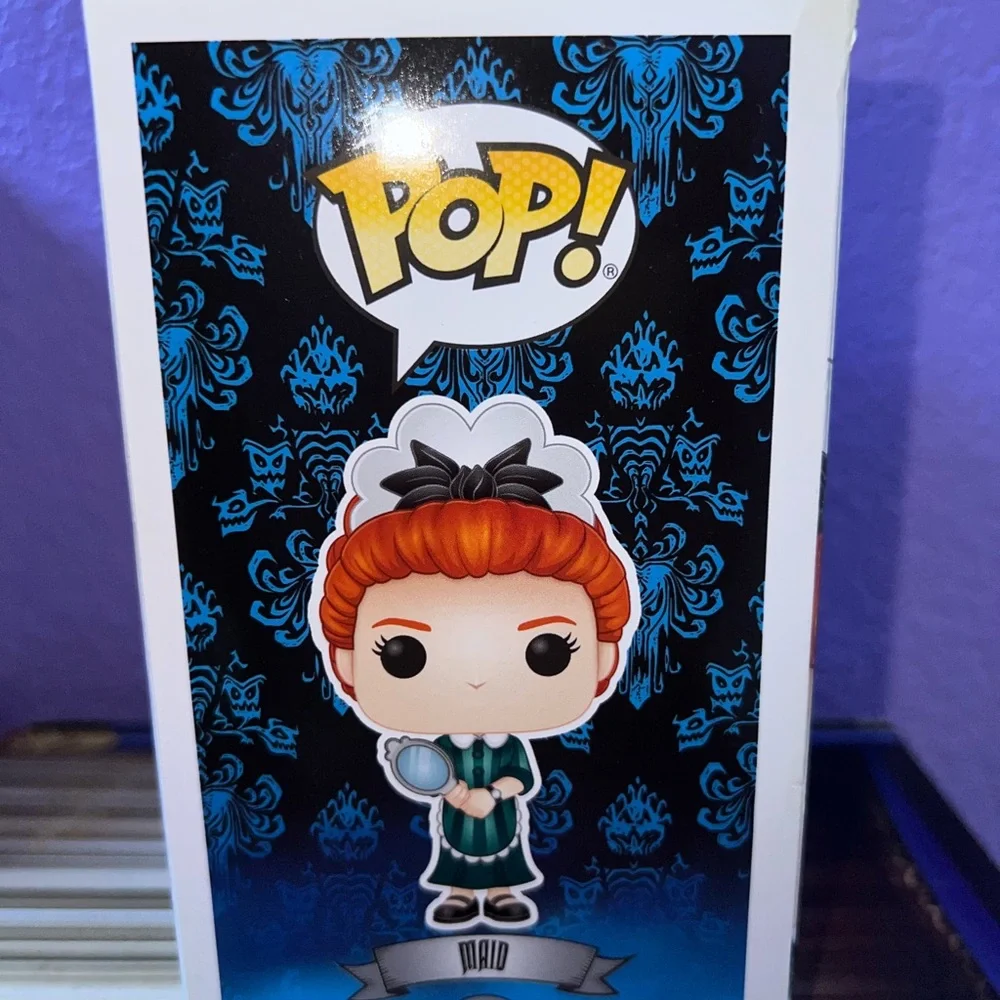 Disney Haunted Mansion Pop! Figure with Orange and Teal